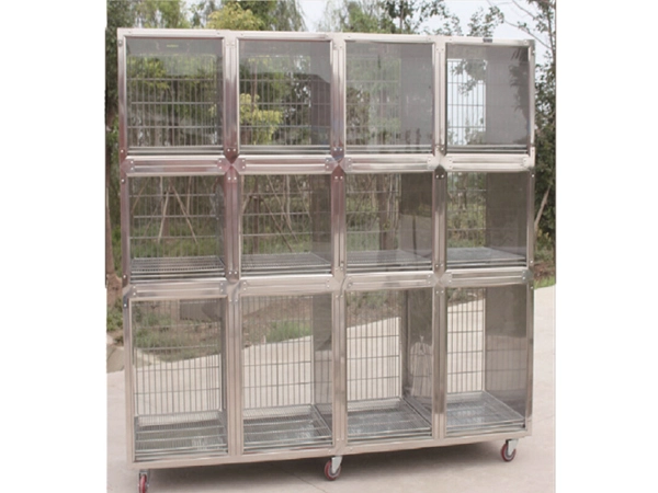 stainless steel cages veterinary for sale